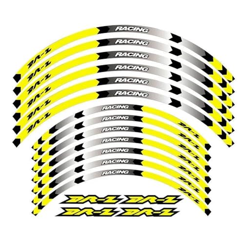 Décalcomanies jante moto Suzuki DRZ 400 protection bande de moyeu de roue contre rayures