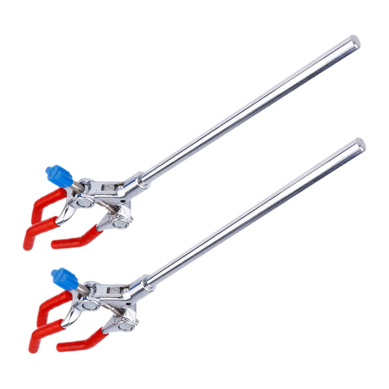 iplusmile 8piezas Abrazadera De Laboratorio De Acero Inoxidable Ajustable y Versátil Para Frascos y Tubos De Ensayo Herramienta Ligera y Práctica Para Uso Laboratorio