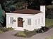 Bachmann Trains - PLASTICVILLE U.S.A. BUILDINGS – CLASSIC KITS - POLICE STATION w/POLICE CAR - O Scale