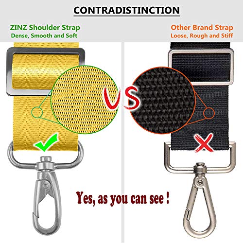 Image of ZINZ Bag Shoulder Strap, Padded Adjustable Shoulder Strap Replacement
