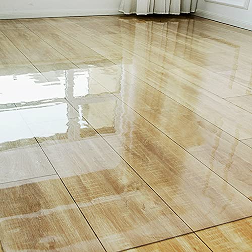 床保護マット チェアマット クリア PVC 床保護マット 厚み1.6mm ずれない キズ防止 凹み防止 すべり止め フローリング 床を保護 机下/椅子/フロア/畳/床暖房対応/オフィス (150x200cm)