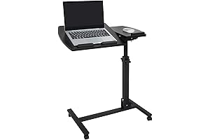 ZENY Laptop Cart with Wheels