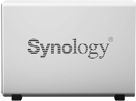 Synology DiskStation DS120j NAS Server, Marvell Armada 3700 88F3720, 512MB DDR3L Memory, 2TB SATA, Synology DSM Software