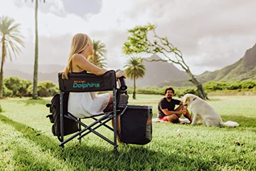 Image of Picnic TIME NFL Unisex-Adult NFL Fusion Camping Chair with Side Table and Soft Cooler, Beach Chair for Adults, Lawn Chair