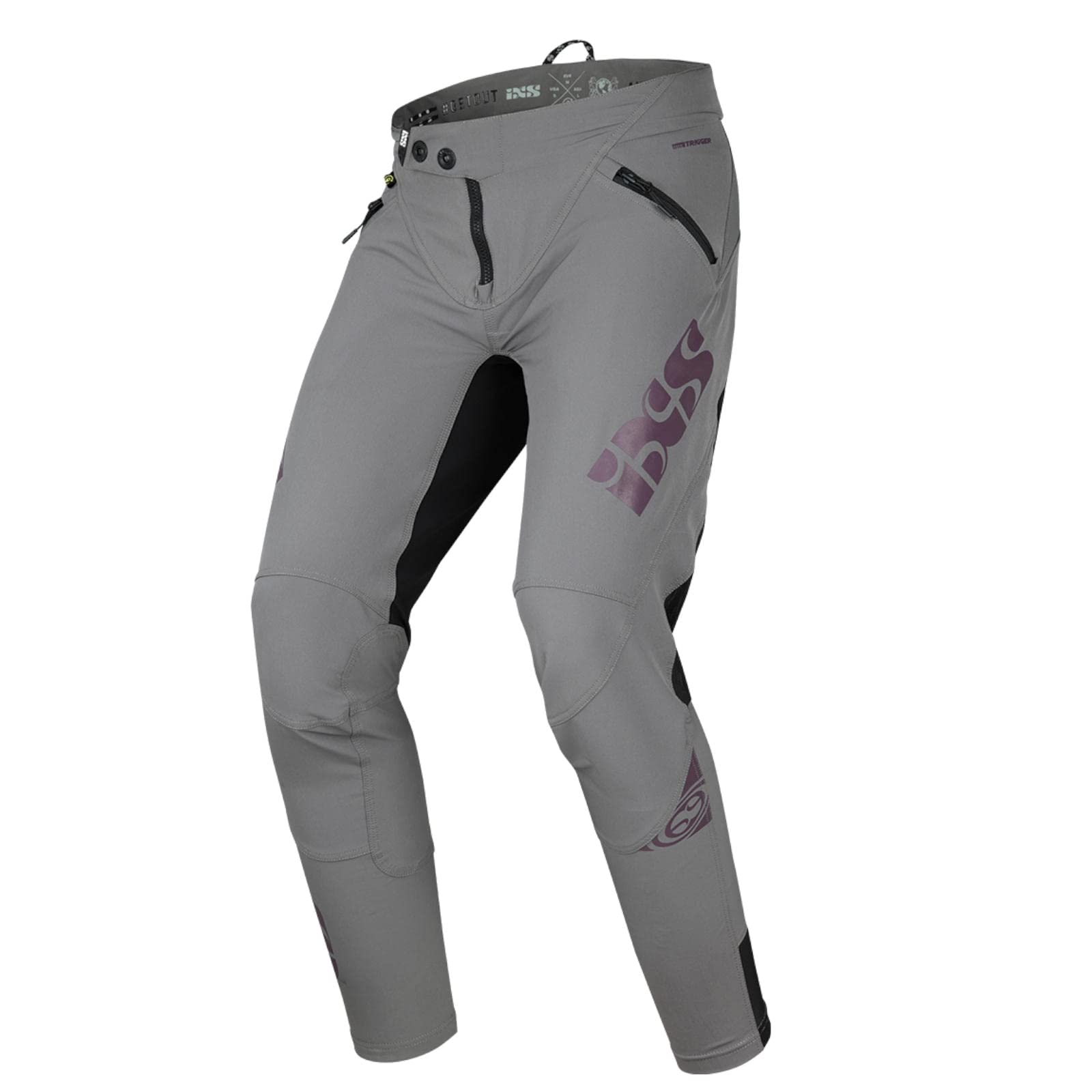 IXS Kids MTB-Hose Trigger Grau Gr. S