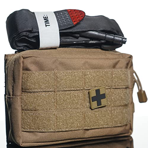 IFAK Botiquin MOLLE de Primeros auxilios con torniquete incluido Color COYOTE