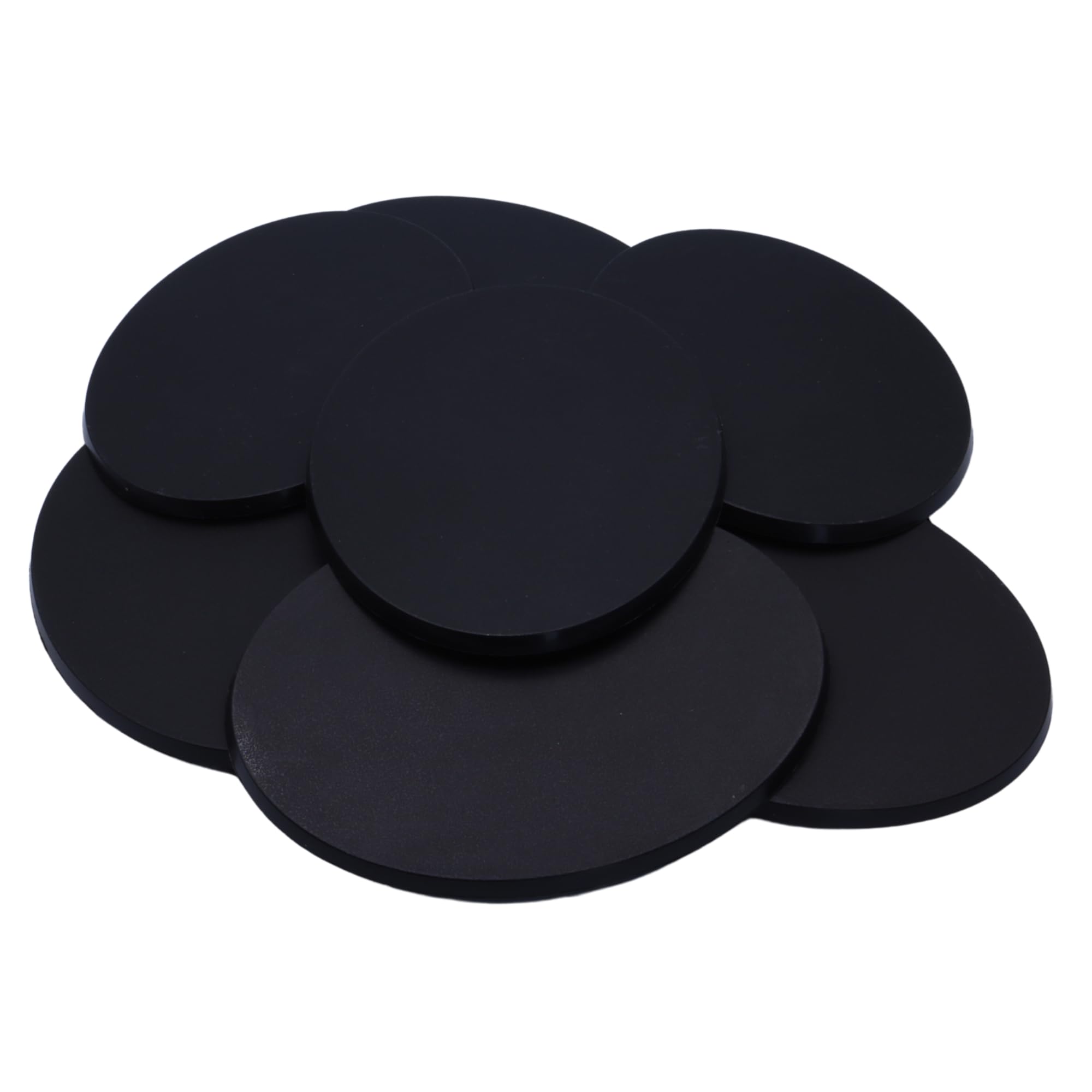 Forged Terrain 120mm x 92mm Oval Bases - 1 Black Plastic Miniature Bases for Wargaming, Grey, 120mm by 92mm - Image 4