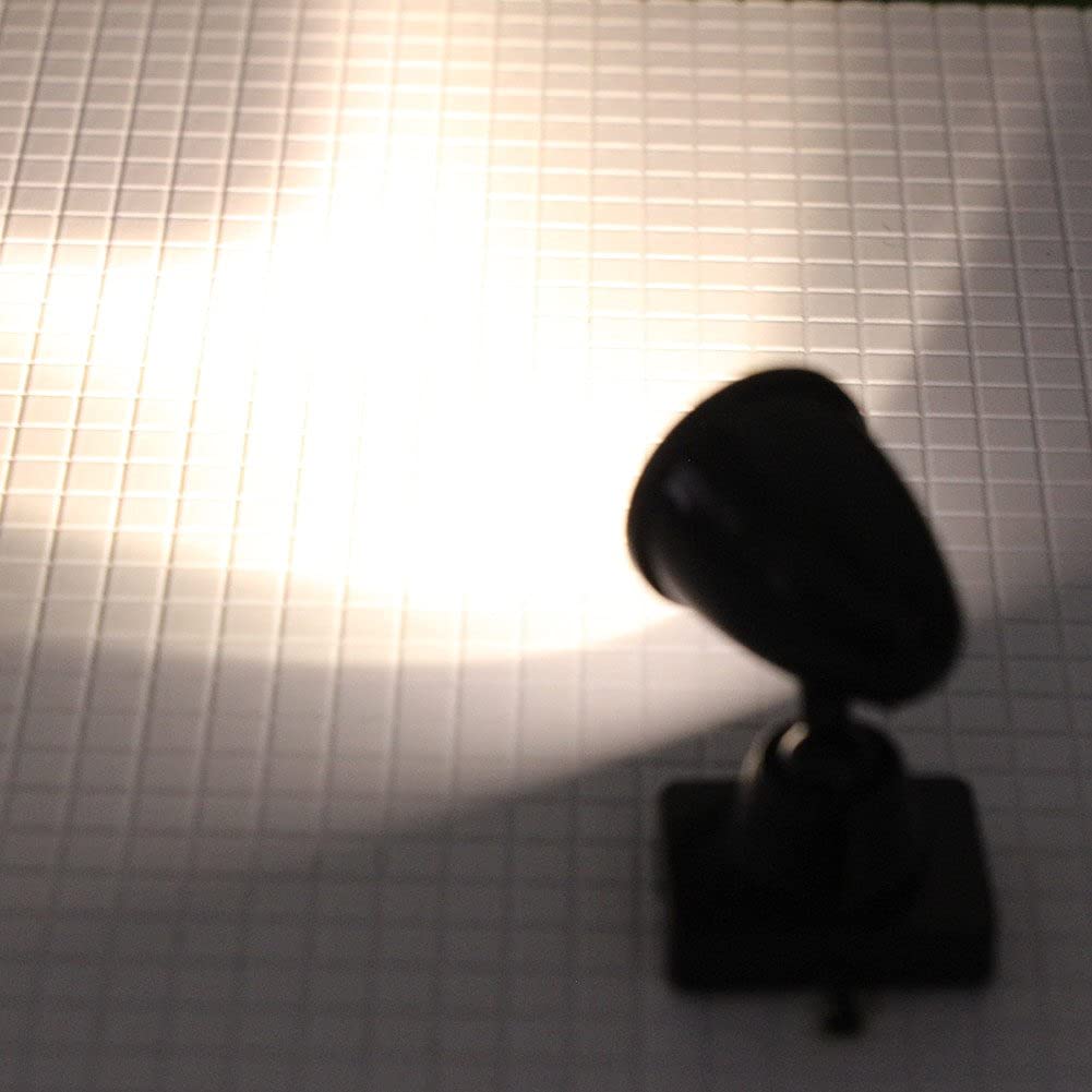 Evemodel LYC18 10 pz Modello Ferroviario Natale Lampada Post Luci di Inondazione O Scala LED NUOVO