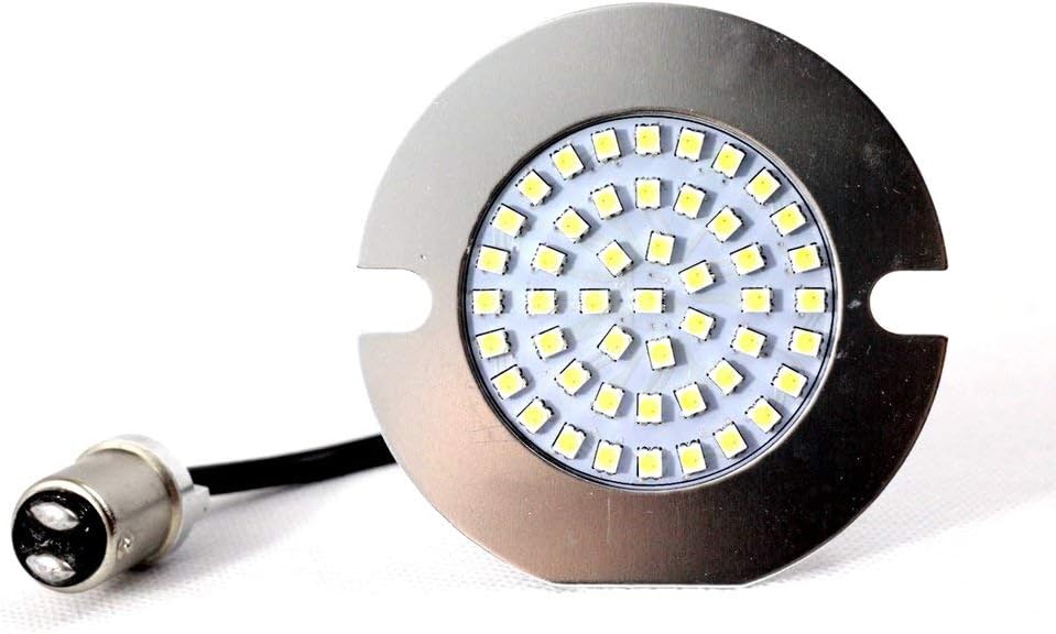 Eagle Lights 3.25 inch LED Turn Signal Kit Flat Style LED Front Turn Signals with White Running Lights For Harley Davidson® Motorcycles