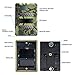 LDesign Hunting Trail Game Camera, Waterproof IP54 Wildlife Surveillance Home Security Camera with Wide Angle Infrared Night Vision, 720P Glow-26PCs IR LEDs & PIR Sensor, 0.8 Seconds trigger Speed