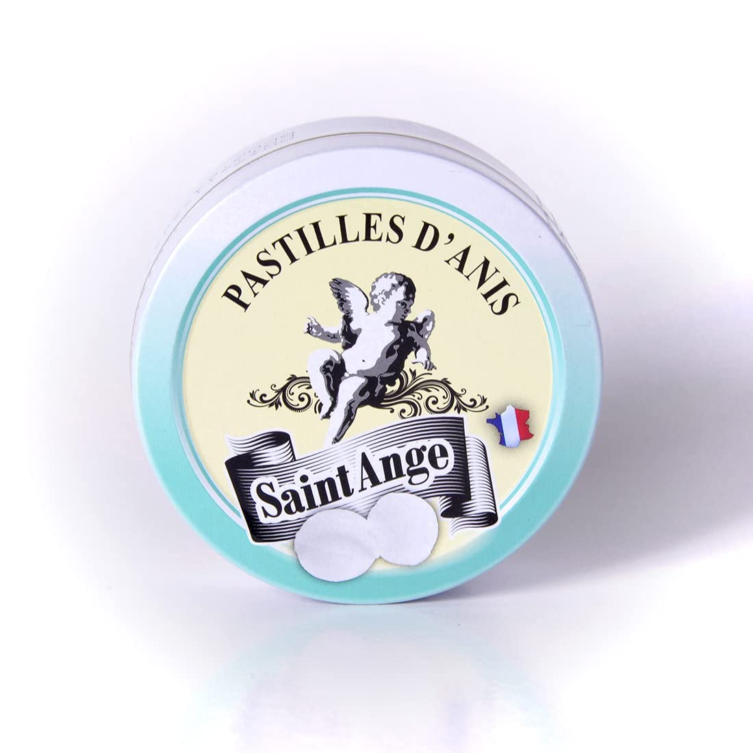 Lot 10 boites Anis | Pastilles Saint-Ange Bonbons Traditionnels 100% Français Anis
