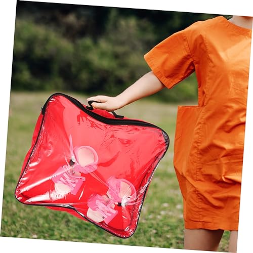 KOMBIUDA Inline Skates Storage Bag Durable Skating Shoes Pouch for Capacity Roller Skate Backpack for Roller Skating and Ice Skating Accessories