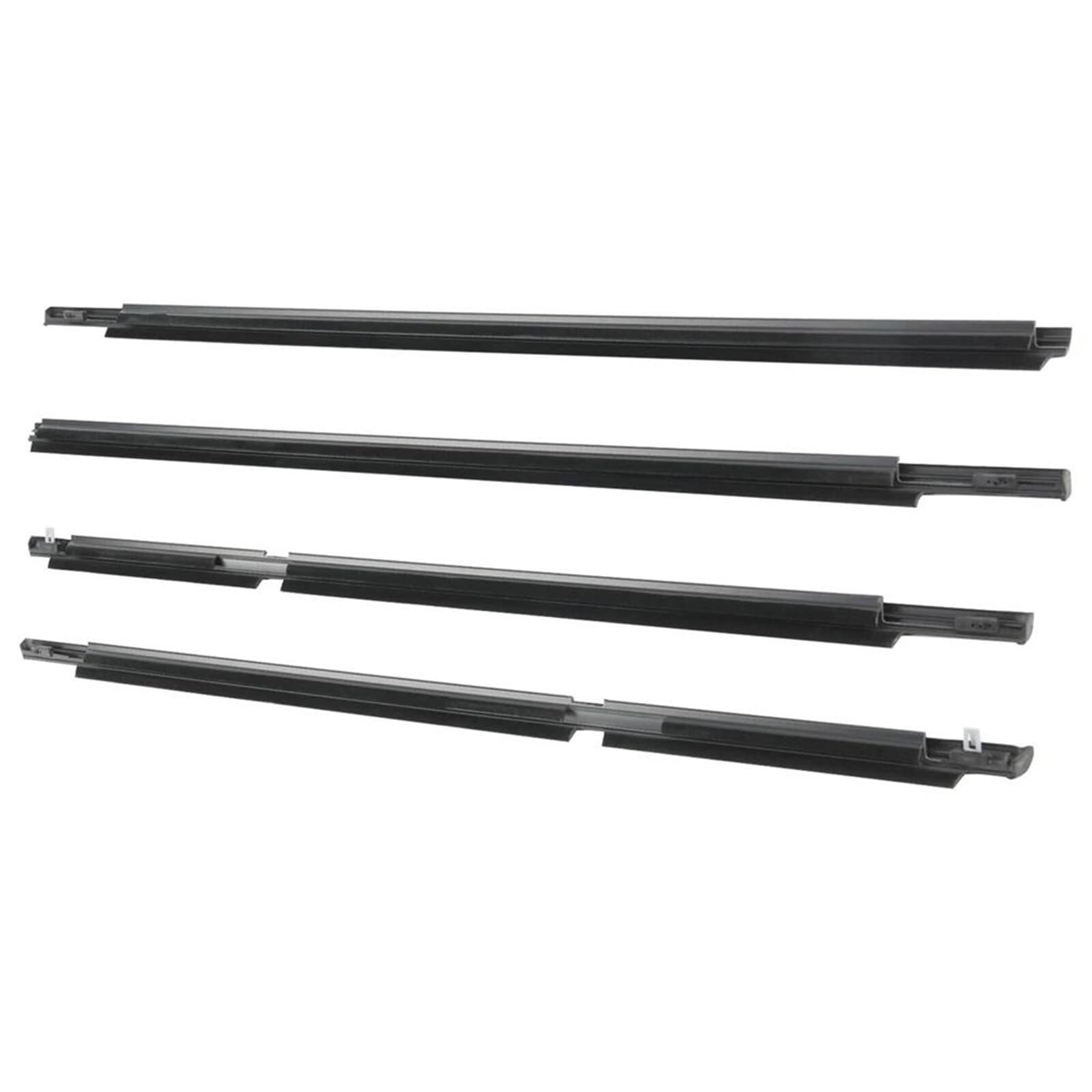 Trfbd One Color For Toyota For 4Runner 2003-2009 68161-35060 Weatherstrip Window Seal Car Moulding Trim 4Pcs Door Belt Rubber