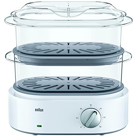 Braun FS 5100 Dampfgarer Identity Collection, weiß Cover