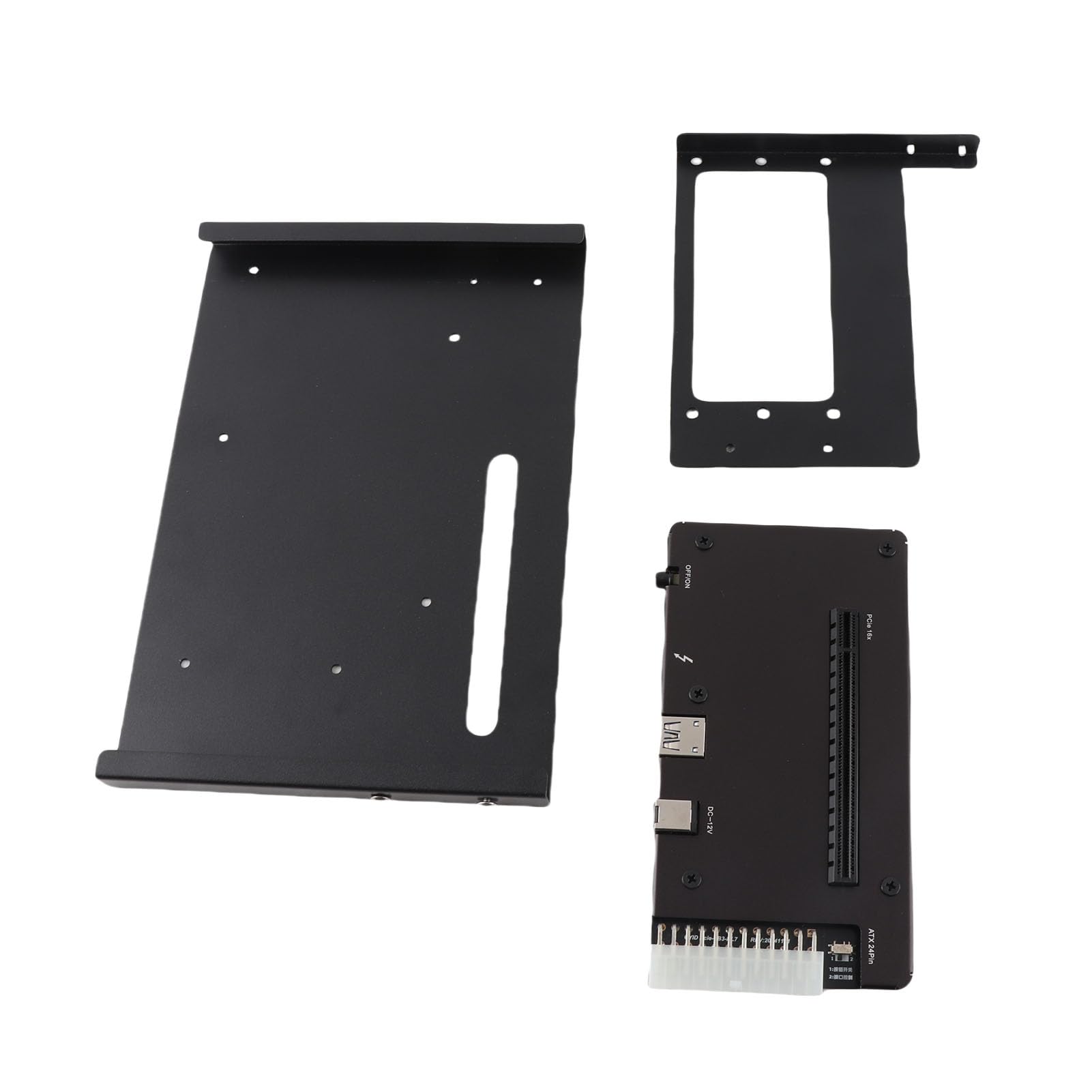 Generic Dock Station GPU Esterna con Design Hot Swap per 3 4 USB 4.0 ATX 24 Pin Connettore PCIE 16X Slot per Appassionati di Editing Video Lega di Alluminio