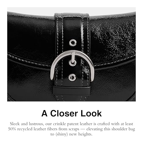 Crinkle Patent Leather Soho Bag 254