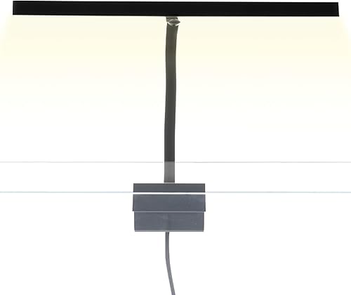 EOS - Luz LED para acuario  Luz ajustable de cuello de cisne para acuario con 7 modos de ajustes RGB  Luz ideal para acuario plantado  Luz de tanque