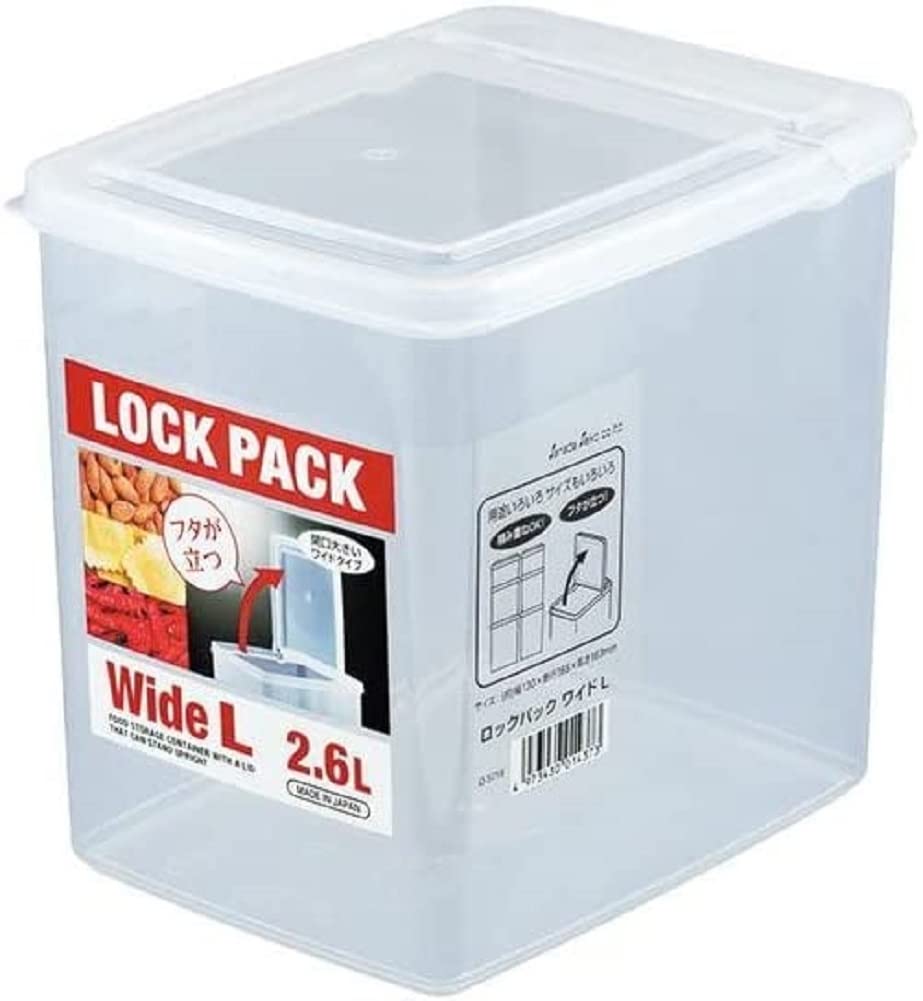 Amazon | ロックパック ワイド L C | サナダ精工（株） | 保存容器