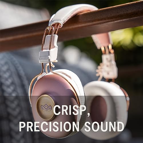 House of Marley Positive Vibration Frequency Over Ear Wireless Headphones, Bluetooth Headphones - Image 4