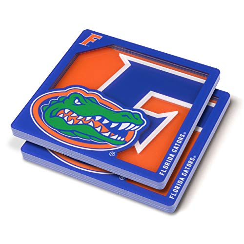 Image of YouTheFan NCAA NCAA 3D Logo Series Coasters