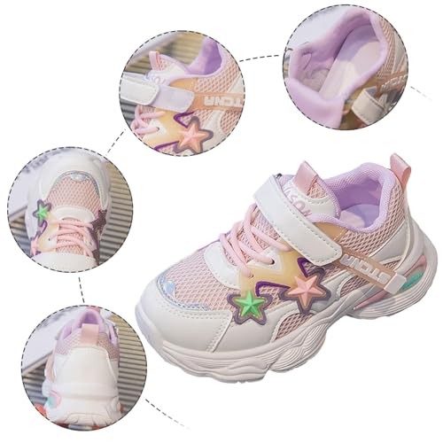 IWIHMIV Girl Sneakers Boys Slip On Shoes Outdoor Kids Shoes Toddler Boys Girls Athletic Running Sports Sneakers for Toddler2