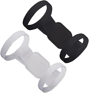 FOMIYES 2pcs Waist Waist Belt Black Braces Adults Humpback Correction Belt Support Kid Hunchback Orthotics Scoliosis Correction Belt Humpback Belts Pearlescent Makeup Rubber