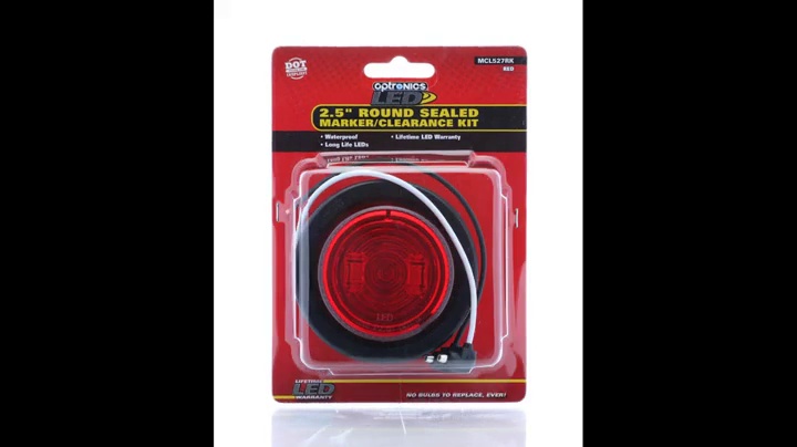 Amazon.com: Optronics MCL527RK LED Marker/Clearance Light Kit, Red 