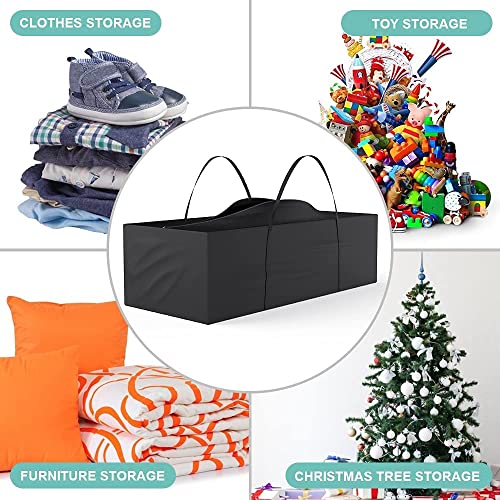 Garden Cushion Storage Bag Extra Large Outdoor Cushion Storage Bags Heavy Duty 210D Patio Cushion Storage(173x76x51cm) - Image 2
