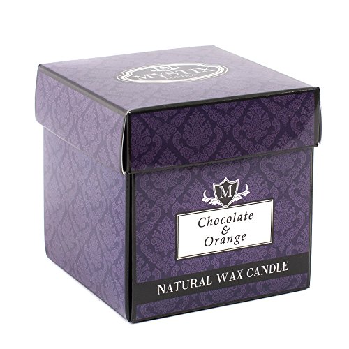 Bougie parfumée chocolat orange pour éliminer les mauvaises odeurs et parfumer la cuisine
