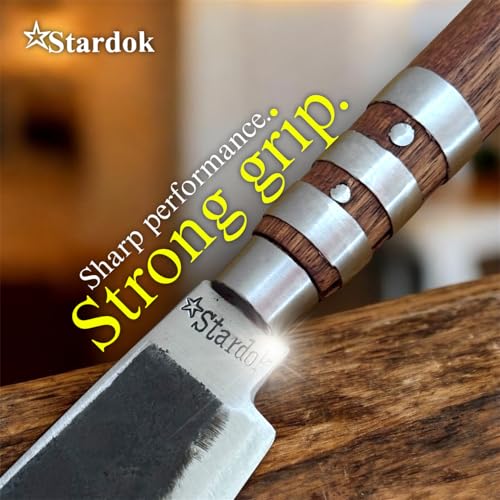 Image of Handmade Coconut Cutter High Tempered Iron Steel Traditional Billhook Knife Heavy Duty for Kitchen,Cutting Vegetables & Fruits,with Wooden Handle 9 Inch Blade Kerala vettukathi