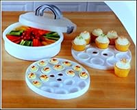 Algopix Similar Product 16 - Mainstays 3in1 Round Cake Carrier