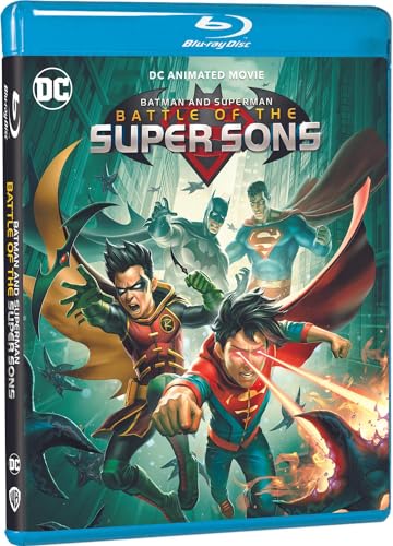 Batman and Superman Battle of the Super Sons Blu-ray soluciona la falta de animacion DC en casa 3