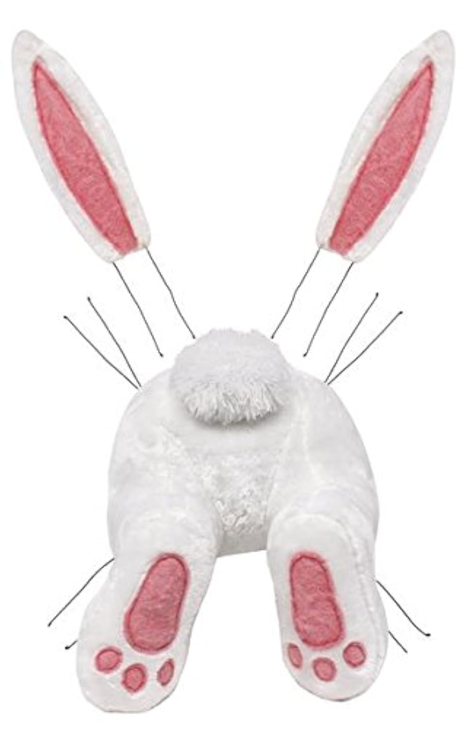 Easter Bunny Butt Plush Wreath Embellishment Kit (3 Pieces, 25