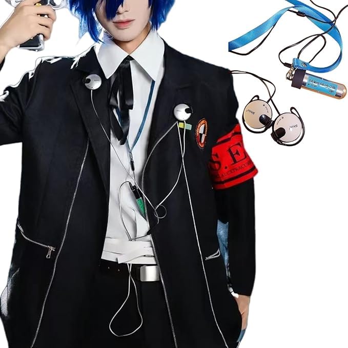 P3 ペルソナ3 結城理　メタルオーナメント　ムービック製　コスプレ ムービック/劇場版ペルソナ3 #2 ミッドサマー・ナイツ・ドリーム