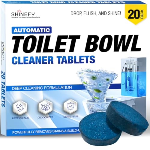 Automatic Toilet Bowl Cleaner Tablets – 20 Tabs...