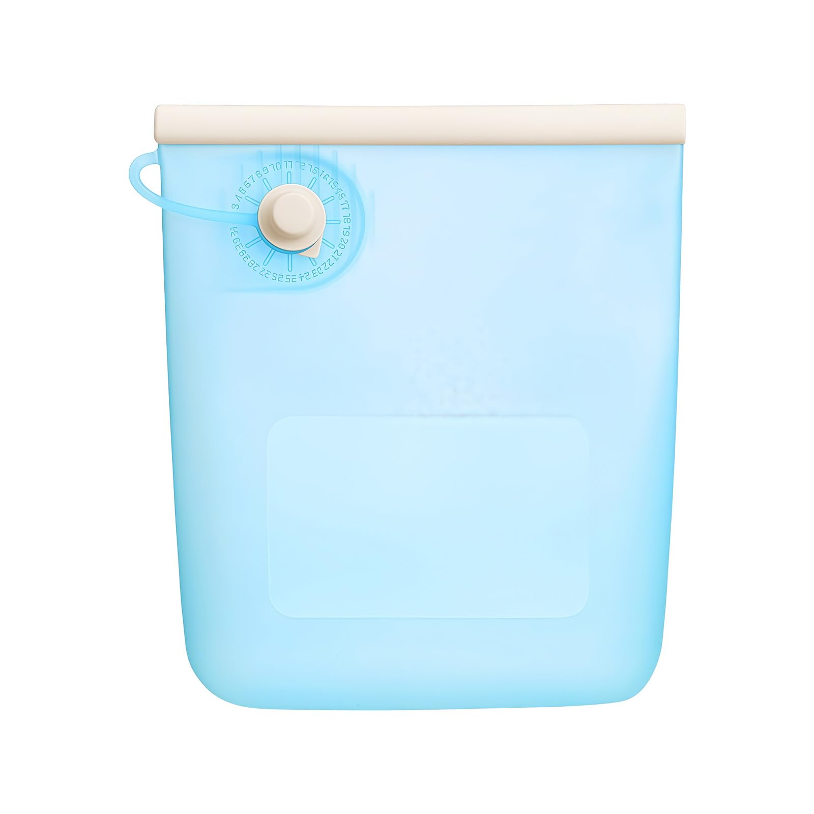 Whoasyst Food Grade Silicone Vacuum Sealed Bag with Leakproof Seal and Hand Pump Rise Vacuum Bag
