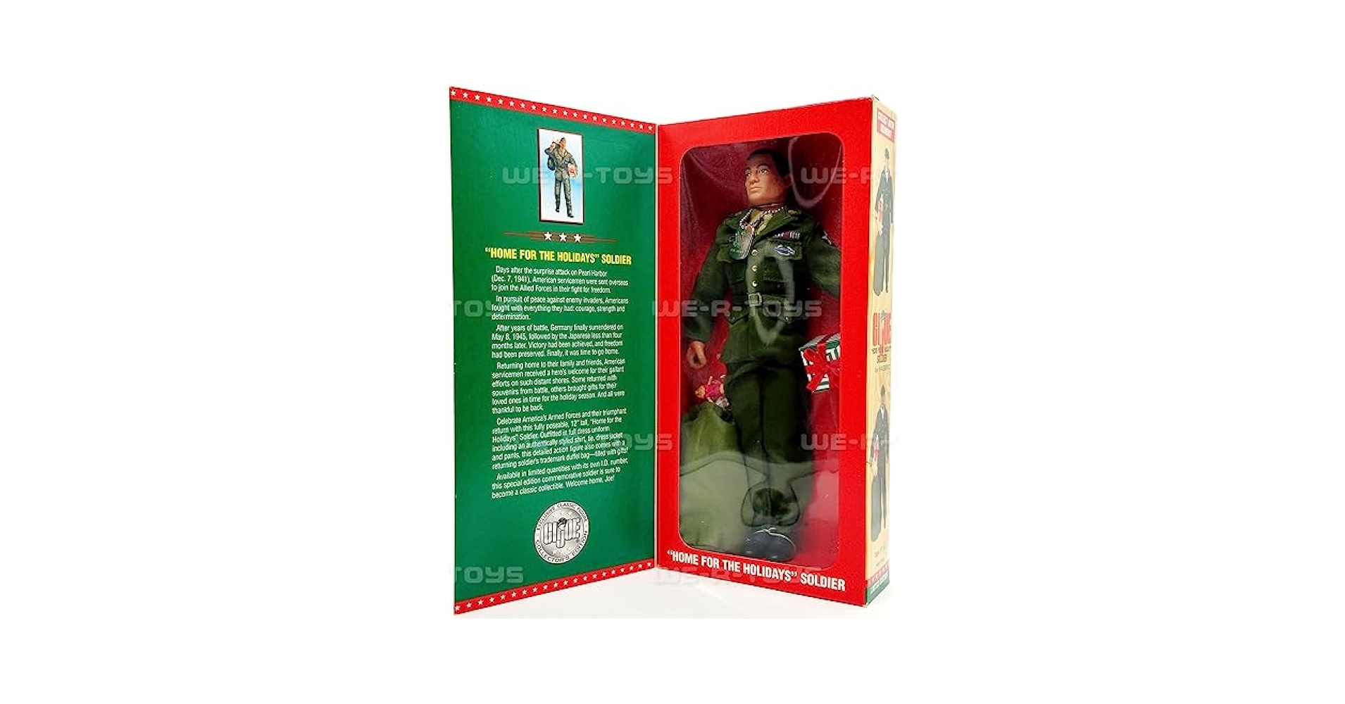 G.I. Joeクラシック \"Home for the Holidays\" Amazon.com: GI Joe Home for The Holidays Soldier : Toys & Games