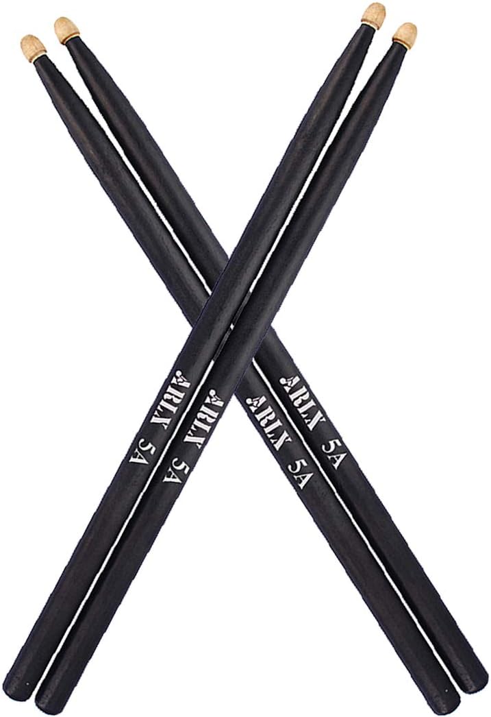 ARLX Drum Sticks 5a Wood Tip Drumsticks Classic Red Drum