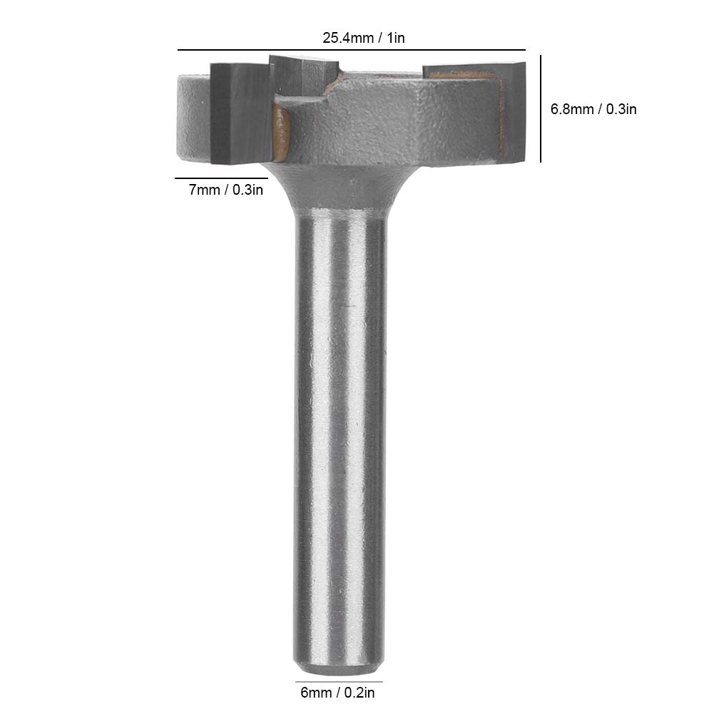 Fresa Per Spianare Legno 8mm - 51mm Di Taglio Per CNC E Smerigliatrici - Foto 6