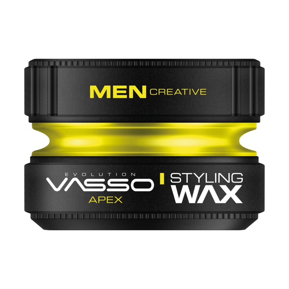 VASSO Saç Şekillendirici Mat Wax | Tüm Saç Tipleri | Doğal Tutuş ve Mat Görünüm | MATTE PASTE Apex 150 ml
