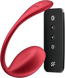 Satisfyer Shiny Petal Connect App Bluetooth Slip Vibrador | Con Control de App | Juguete Sexual Portátil | Recargable y Resistente al Agua (IPX7) | Juguetes Eróticos para Pareja sexuales