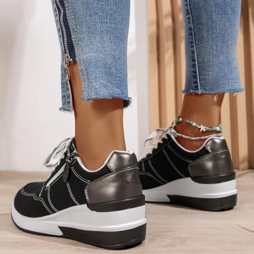 Women Tennis Shoes Fashion Sneakers Orthopedic Comfort Wear Shoes for Women Nurses Platform Slip On Shoe Walking Running Casual Shoe Sneakers Comfortable Lightweight Breathable4