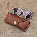 Genuine Leather Eyeglass Case Vintage Personality Handmade Glasses Case Eyewear Protective Holder