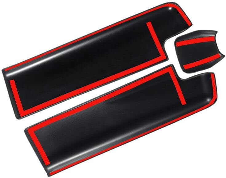 Car Stowing Tidying Armrest Box Panel ABS Carbon Fiber Texture Cover Interior Trim for Mercedes Benz CLS W218 Class 2012-2017 Accessories