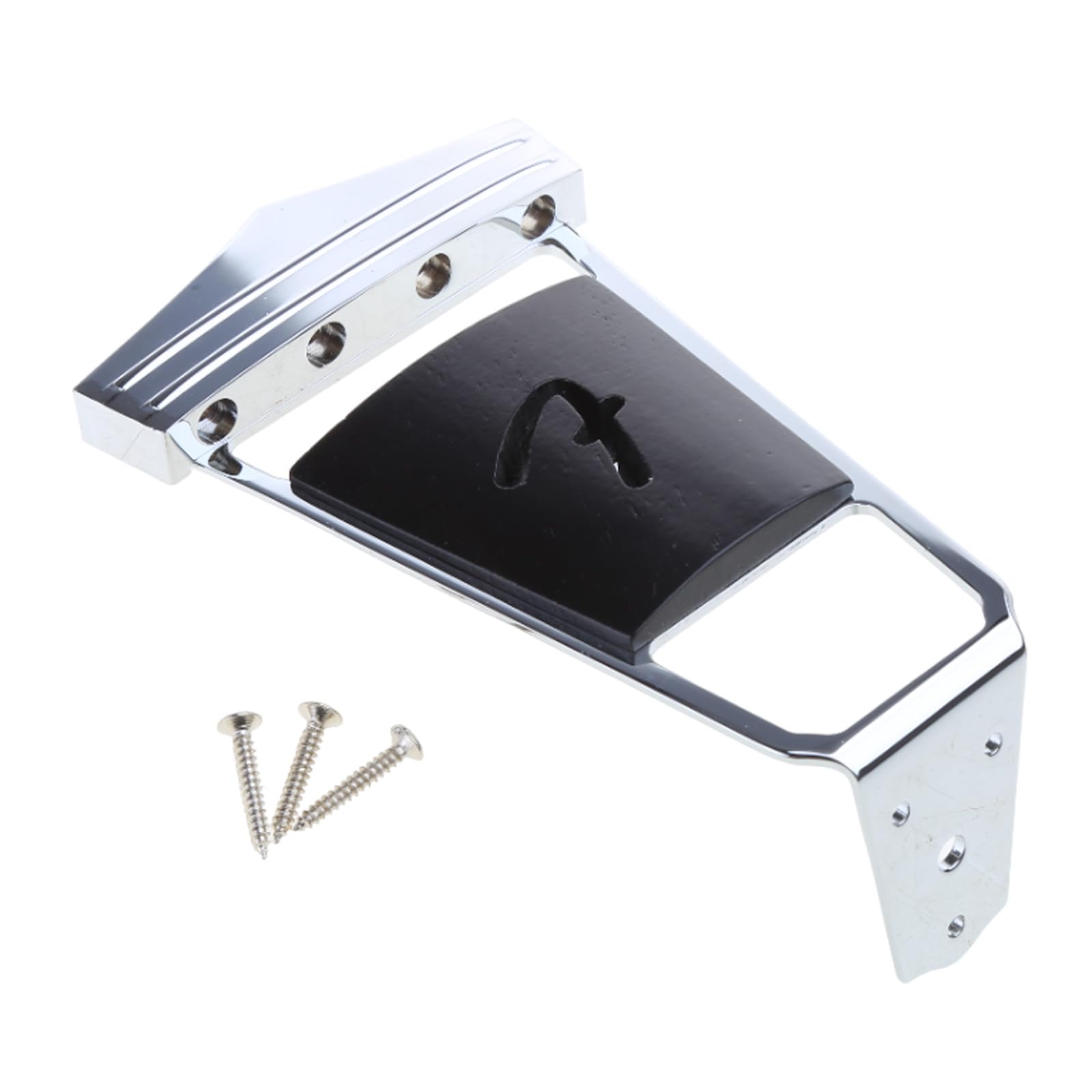 4 corde per chitarra elettrica basso trapezio cordiera ponte palissandro intarsio archtop chitarra cordiera facile da installare