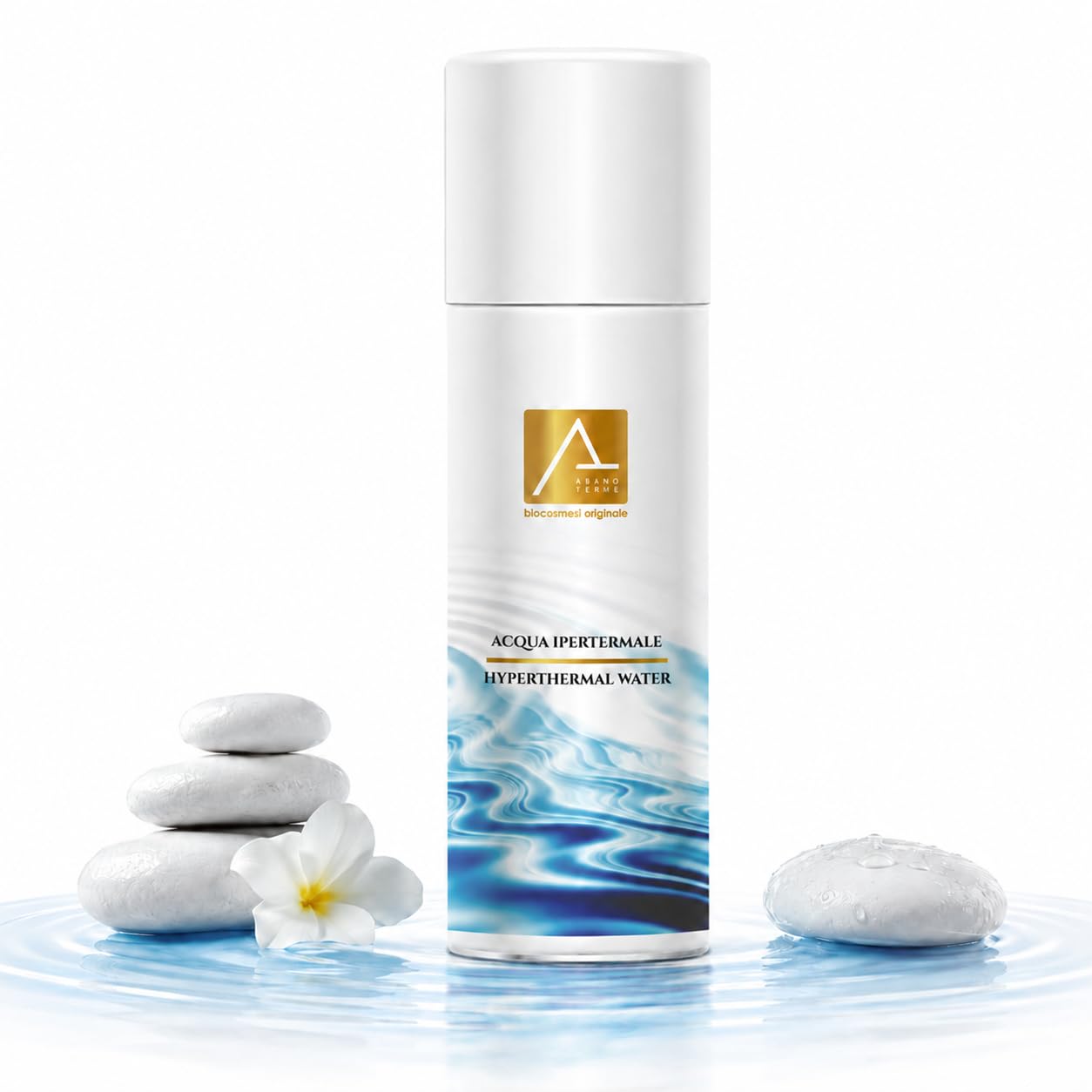 200 ml Acqua Termale Spray Viso e Corpo - Massima Freschezza | Acqua ipertermale pura, salso-bromo-iodica, aiuta a lenire e rinfrescare, per skincare e trattamenti estetici