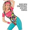 Morph 80s Workout Outfit for Women 90s Retro Worko... #3