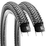 2 Pack 26x1.95 Inch Bike Tire Folding Bead...