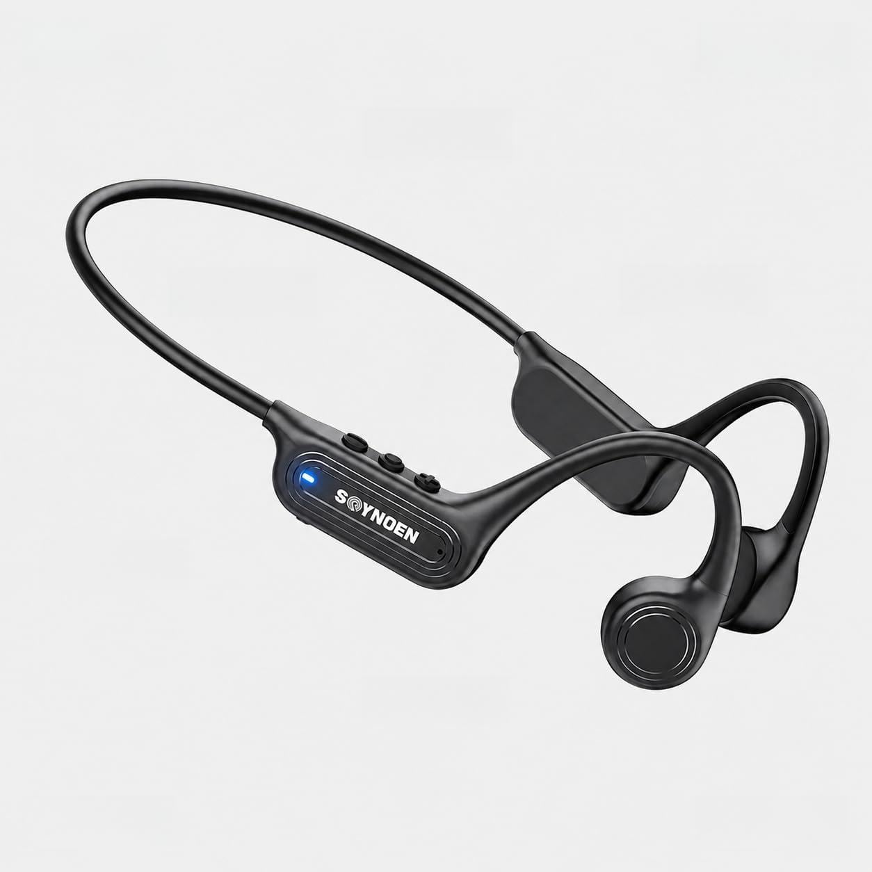 Bone Conduction Headphones, Bluetooth 6.0 Wireless Open Ear Headphones with Mic, IP56 Waterproof Running Headphones, 10-Hour Playtime for Cycling, Hiking, Running and Workout-image-35