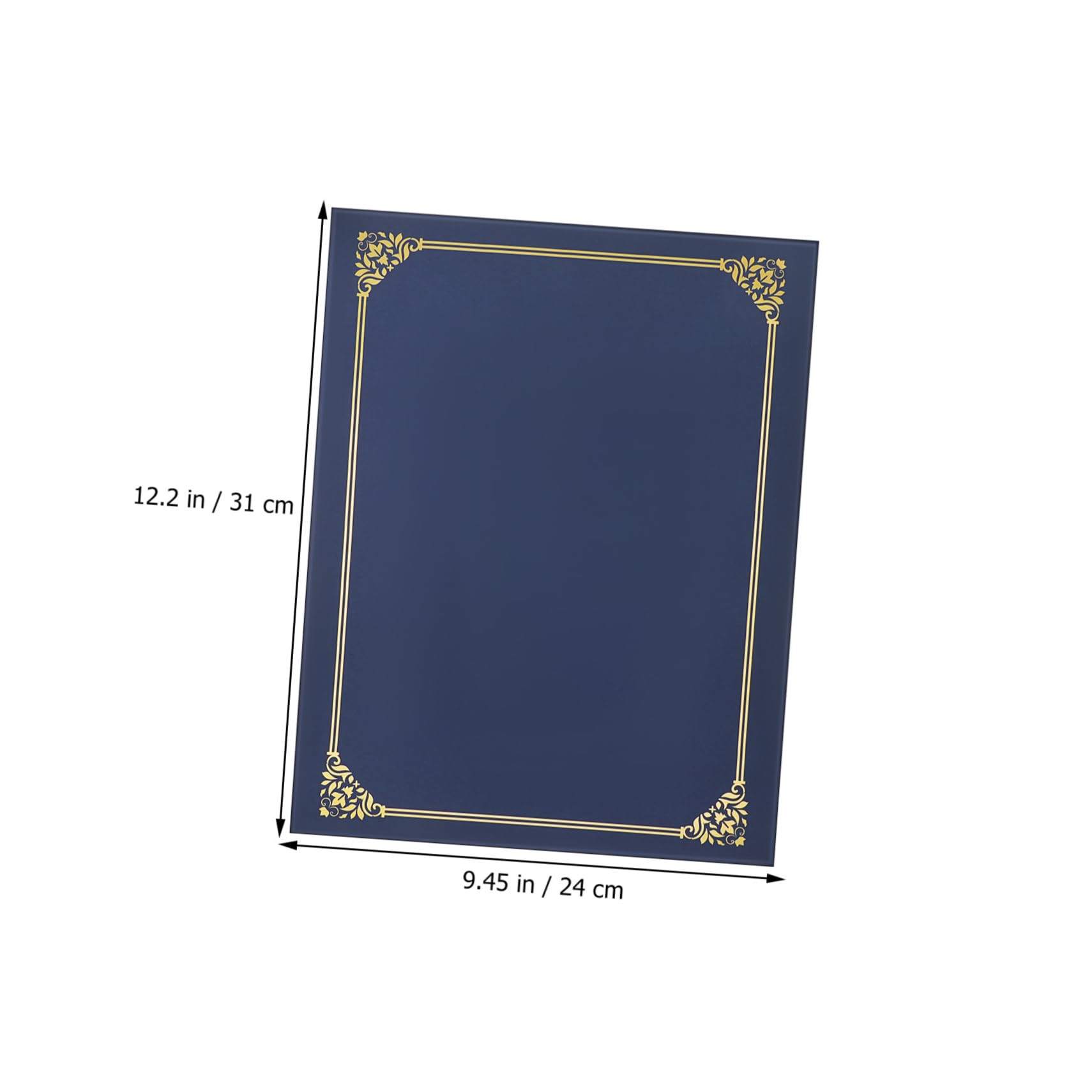 Genérico 30 Piezas Cubiertas de Certificados con Borde para Diplomas Soporte de Decorativos Profesional para Graduaciones y Reconocimientos